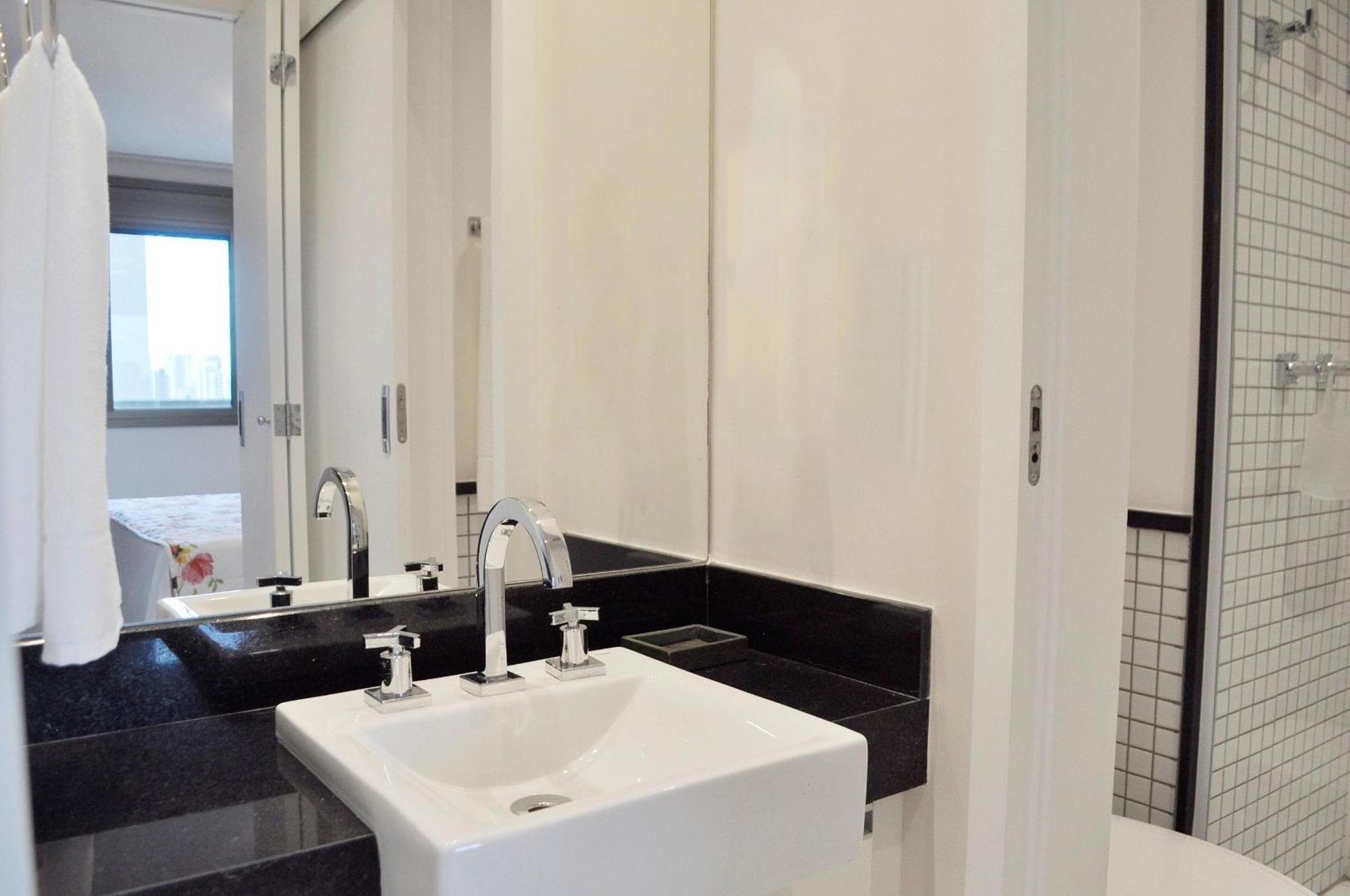 Flat No Brooklin 86 | Alto Padrao + Garagem Apartman São Paulo Kültér fotó